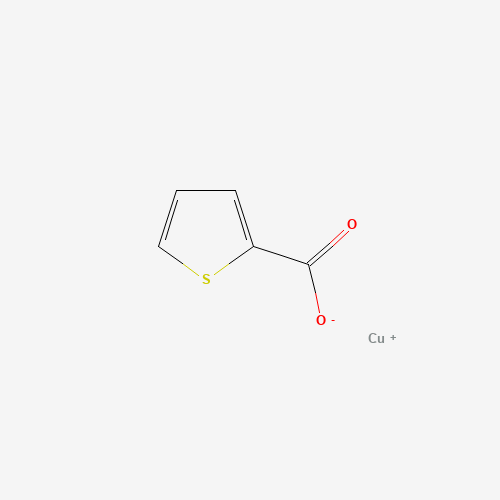 Copper(I) thiophene-2-carboxylate (CAS: 68986-76-5) - Chemical Structure and Molecular Formula 