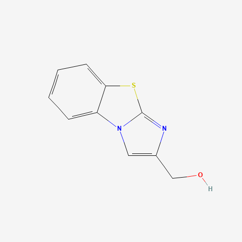(Imidazo[2,1-b]benzothiazol-2-yl)methanol (CAS: 114095-02-2) - Chemical Structure and Molecular Formula 