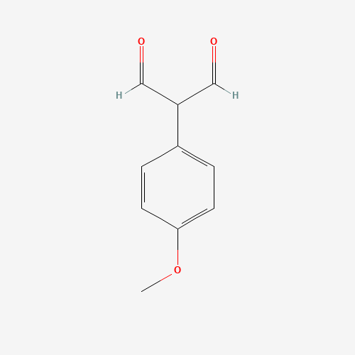 2-(4-Methoxyphenyl)malondialdehyde (CAS: 65192-28-1) - Chemical Structure and Molecular Formula 