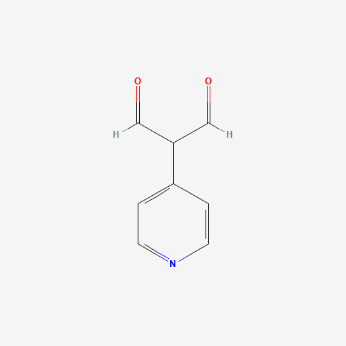 2-(4-Pyridyl)malondialdehyde (CAS: 51076-46-1) - Chemical Structure and Molecular Formula 