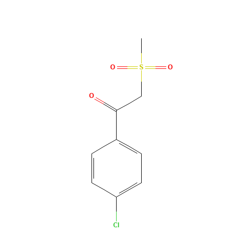 1-(4-Chlorophenyl)-2-methylsulfonylethanone (CAS: 24437-48-7) - Related Chemical Product