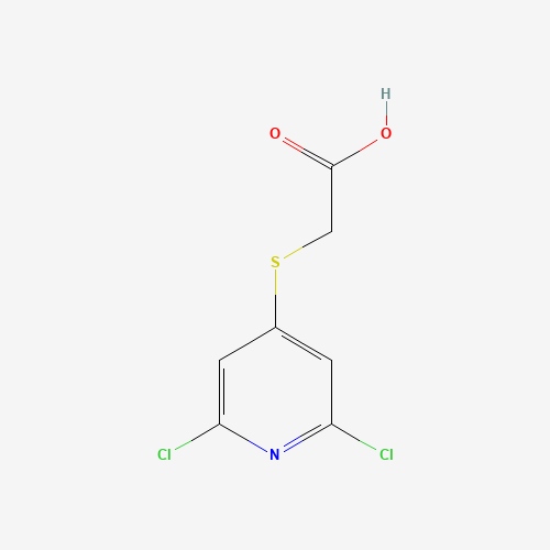 2-[(2,6-Dichloropyridin-4-yl)thio]acetic acid (CAS: 80542-50-3) - Related Chemical Product