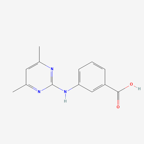 N-(4,6-Dimethylpyrimidin-2-yl)-3-aminobenzoic acid (CAS: 81261-77-0) - Related Chemical Product
