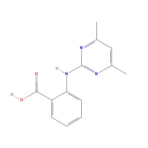N-(4,6-Dimethylpyrimidin-2-yl)-2-aminobenzoic acid (CAS: 17174-03-7) - Related Chemical Product