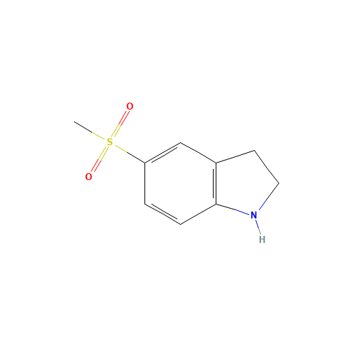 2,3-Dihydro-5-(methylsulfonyl)-(1H)-indole (CAS: 387350-92-7) - Related Chemical Product