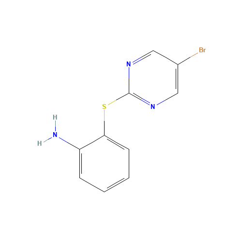 2-[2-(Aminophenyl)thio]-5-bromopyrimidine (CAS: 849021-43-8) - Related Chemical Product