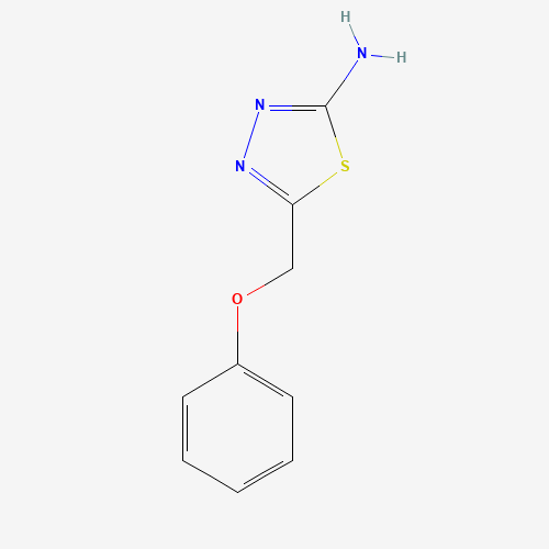 5-Phenoxymethyl-[1,3,4]thiadiazol-2-ylamine (CAS: 121068-32-4) - Related Chemical Product