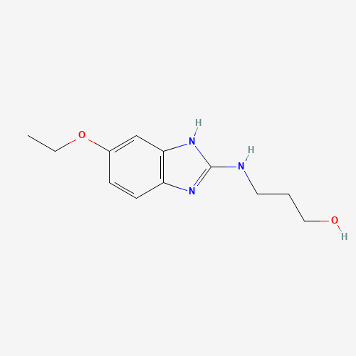 3-(5-Ethoxy-1H-benzoimidazol-2-ylamino)-propan-1-ol (CAS: 301163-46-2) - Related Chemical Product