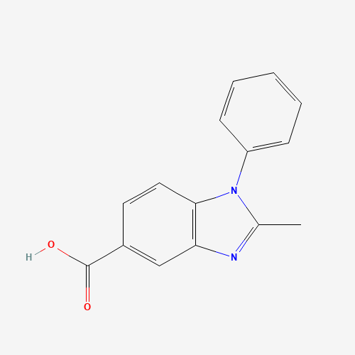 2-Methyl-1-phenyl-1H-benzoimidazole-5-carboxylic acid (CAS: 92437-43-9) - Related Chemical Product