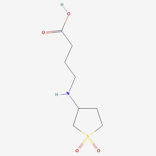 4-(1,1-Dioxotetrahydro-1lambda*6*-thiophen-3-yl-amino)butyric acid (CAS: 51070-62-3) - Related Chemical Product