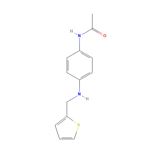 N-{4-[(Thiophen-2-ylmethyl)amino]-phenyl}-acetamide (CAS: 18210-26-9) - Related Chemical Product