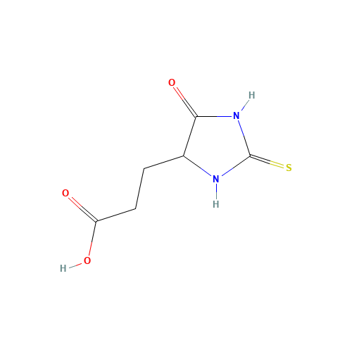 3-(5-Oxo-2-thioxoimidazolidin-4-yl)-propionic acid (CAS: 83178-70-5) - Related Chemical Product
