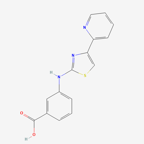 3-(4-Pyridin-2-ylthiazol-2-ylamino)benzoic acid (CAS: 315702-87-5) - Related Chemical Product