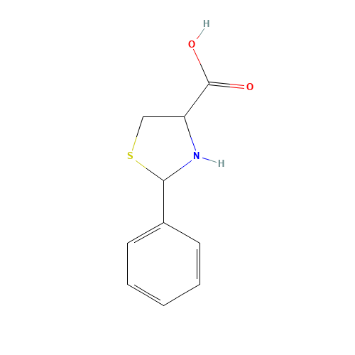 2-Phenyl-1,3-thiazolane-4-carboxylic acid (CAS: 42607-21-6) - Related Chemical Product