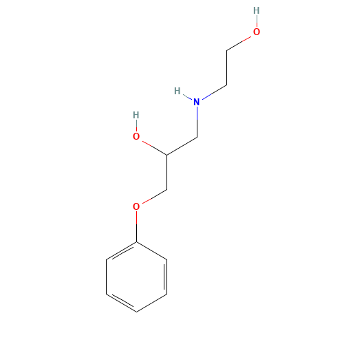 1-(2-Hydroxyethylamino)-3-phenoxy-propan-2-ol (CAS: 29607-93-0) - Related Chemical Product