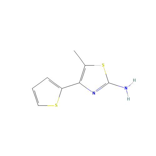 5-Methyl-4-(2-thienyl)-1,3-thiazol-2-amine (CAS: 206555-52-4) - Related Chemical Product
