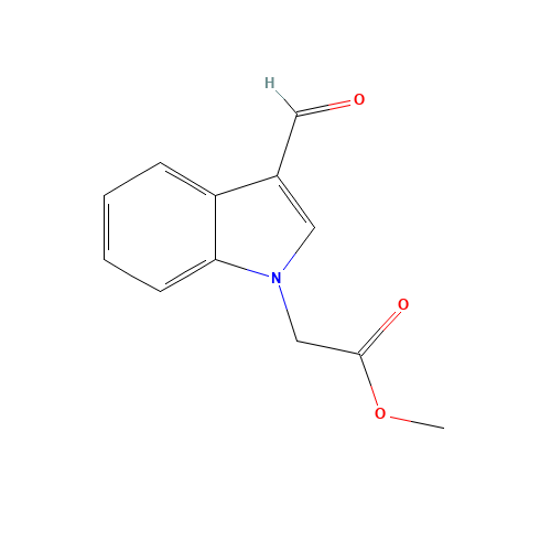 (3-Formyl-indol-1-yl)-acetic acid methyl ester (CAS: 351015-73-1) - Related Chemical Product