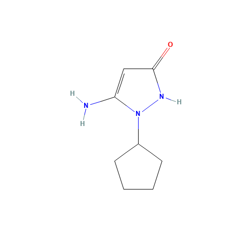 5-Amino-1-cyclopentyl-1H-pyrazol-3-ol (CAS: 436088-87-8) - Related Chemical Product