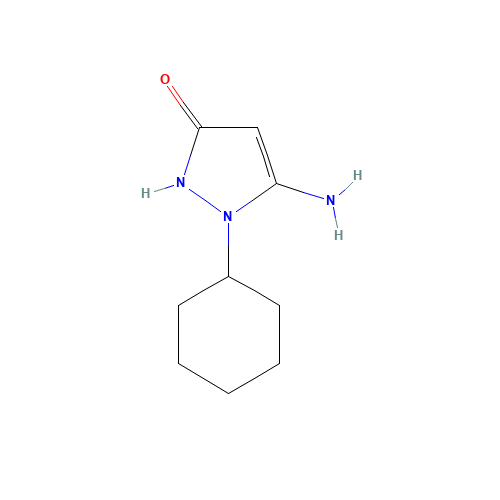 5-Amino-1-cyclohexyl-1H-pyrazol-3-ol (CAS: 436088-86-7) - Related Chemical Product