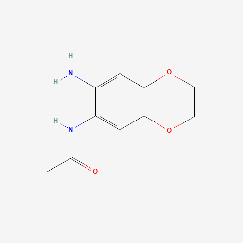 N-(7-Amino-2,3-dihydro-benzo[1,4]dioxin-6-yl)-acetamide (CAS: 99068-59-4) - Related Chemical Product