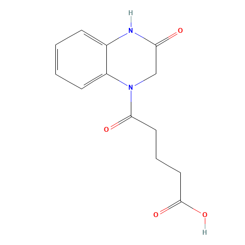 5-Oxo-5-(3-oxo-3,4-dihydro-2H-quinoxalin-1-yl)-pentanoic acid (CAS: 436088-60-7) - Related Chemical Product
