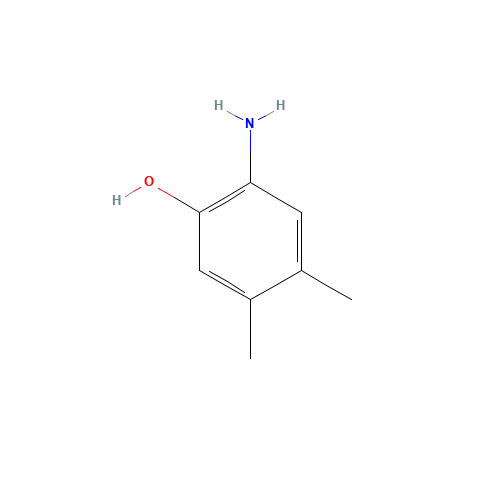 2-Amino-4,5-dimethylphenol (CAS: 6623-41-2) - Related Chemical Product
