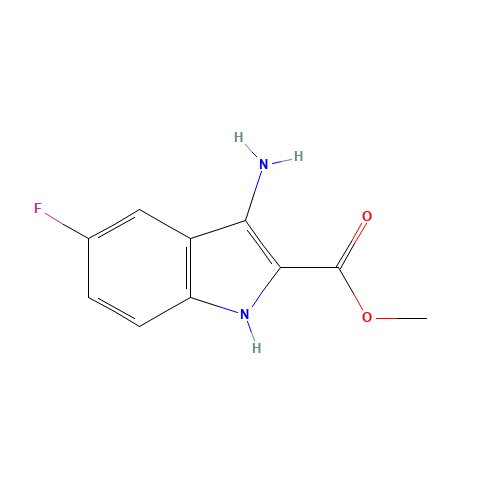 3-Amino-5-fluoro-1H-indole-2-carboxylic acid methyl ester (CAS: 436088-83-4) - Related Chemical Product