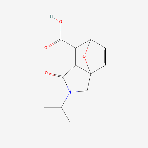 3-Isopropyl-4-oxo-10-oxa-3-aza-tricyclo[5.2.1.0*1,5*]dec-8-ene-6-carboxylic acid (CAS: 436811-01-7) - Related Chemical Product