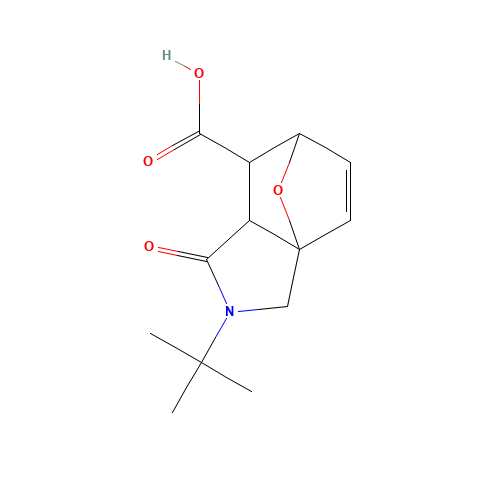 3-tert-Butyl-4-oxo-10-oxa-3-aza-tricyclo[5.2.1.0*1,5*]dec-8-ene-6-carboxylic acid (CAS: 436811-02-8) - Related Chemical Product