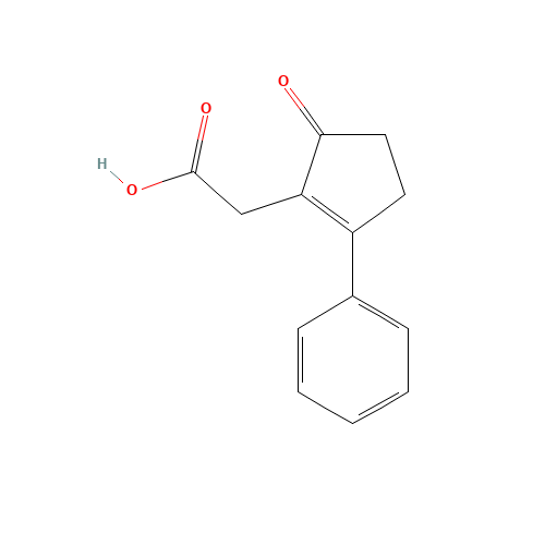 (5-Oxo-2-phenyl-cyclopent-1-enyl)-acetic acid (CAS: 42882-19-9) - Related Chemical Product