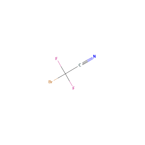 Bromodifluoroacetonitrile (CAS: 7601-99-2) - Chemical Structure and Molecular Formula 