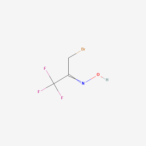 3-Bromo-1,1,1-trifluoroacetone oxime (CAS: 117341-57-8) - Chemical Structure and Molecular Formula 