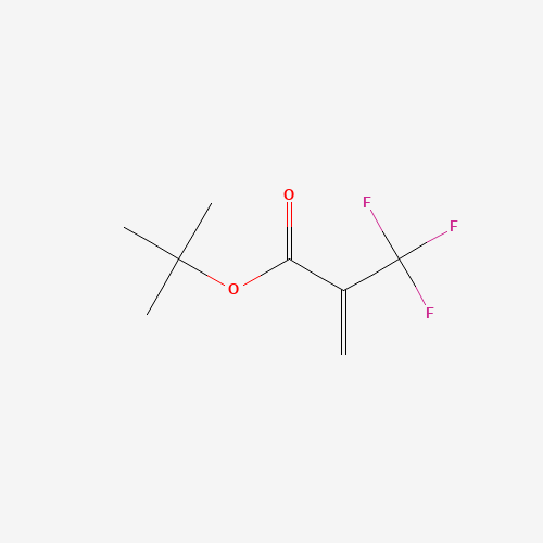 tert-Butyl 2-(trifluoromethyl)acrylate (CAS: 105935-24-8) - Chemical Structure and Molecular Formula 