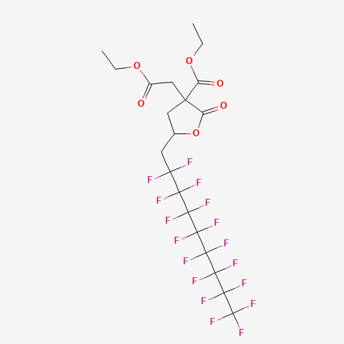 3-(Carbethoxy)-3-(methylcarbethoxy)-5-(1H,1H-perfluorononyl)- -butyrolactone (CAS: 674786-75-5) - Related Chemical Product