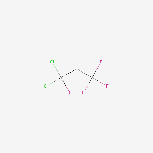 1,1-Dichloro-1,3,3,3-tetrafluoropropane (CAS: 64712-27-2) - Chemical Structure and Molecular Formula 