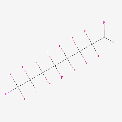 8H-Perfluorooctyl iodide (CAS: 79162-64-4) - Chemical Structure and Molecular Formula 
