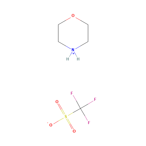 N-Morpholinium trifluoromethanesulfonate (CAS: 77534-70-4) - Related Chemical Product