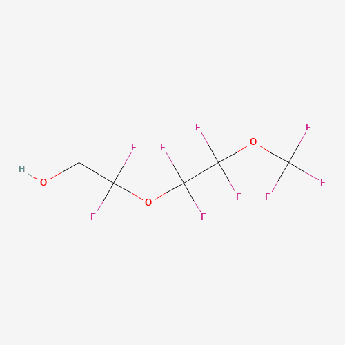 1H,1H-Nonafluoro-3,6-dioxaheptan-1-ol (CAS: 330562-43-1) - Chemical Structure and Molecular Formula 
