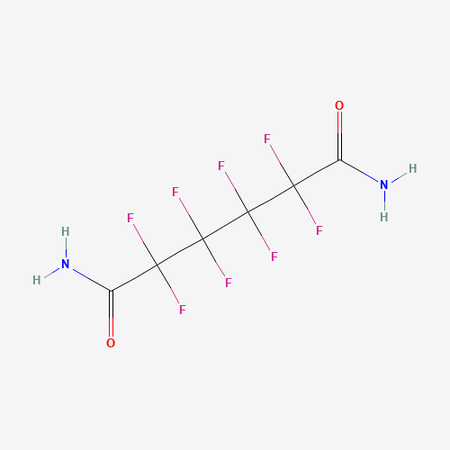Octafluoroadipamide (CAS: 355-66-8) - Chemical Structure and Molecular Formula 
