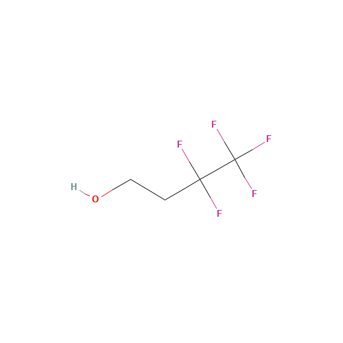 3,3,4,4,4-Pentafluorobutanol-1 (CAS: 54949-74-5) - Chemical Structure and Molecular Formula 