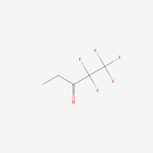 Pentafluoroethyl ethyl ketone (CAS: 378-72-3) - Chemical Structure and Molecular Formula 