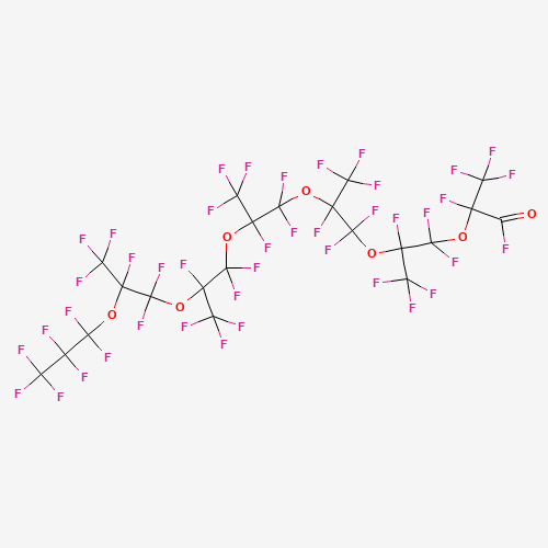 Perfluoro-2,5,8,11,14,17-hexamethyl-3,6,9,12,15,18-hexaoxaheneicosanoyl fluoride (CAS: 13140-24-4) - Related Chemical Product