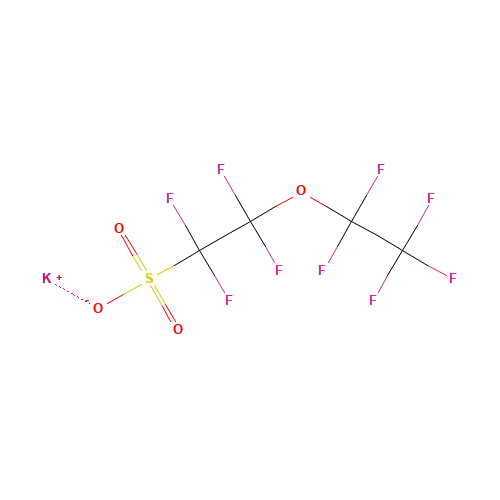 Potassium perfluoro(2-ethoxyethane)sulfonate (CAS: 117205-07-9) - Related Chemical Product