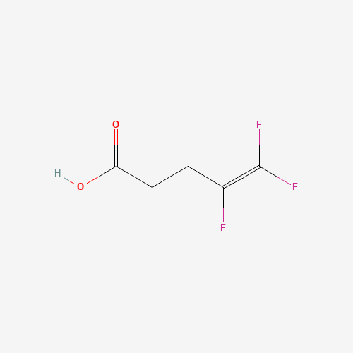 4,5,5-Trifluoropent-4-enoic acid (CAS: 110003-22-0) - Chemical Structure and Molecular Formula 