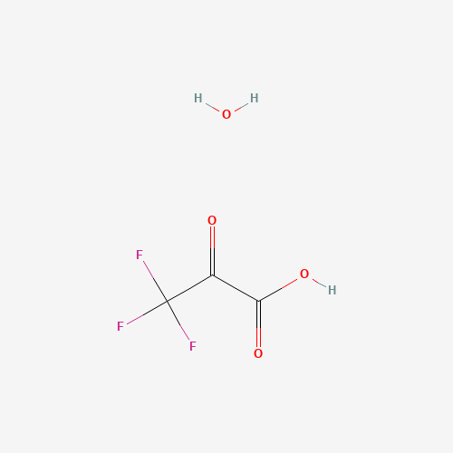 Trifluoropyruvic acid, monohydrate (CAS: 431-72-1) - Chemical Structure and Molecular Formula 