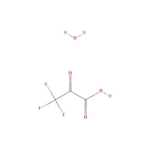 Trifluoropyruvic acid, monohydrate (CAS: 431-72-1) - Chemical Structure and Molecular Formula 