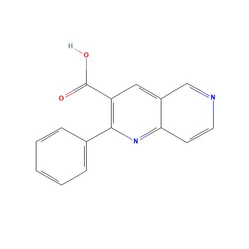 2-Phenyl-1,6-naphthyridine-3-carboxylic acid (CAS: 849020-81-1) - Related Chemical Product
