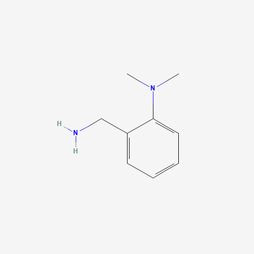 N-[2-(Aminomethyl)phenyl]-N,N-dimethylamine (CAS: 57678-45-2) - Chemical Structure and Molecular Formula 