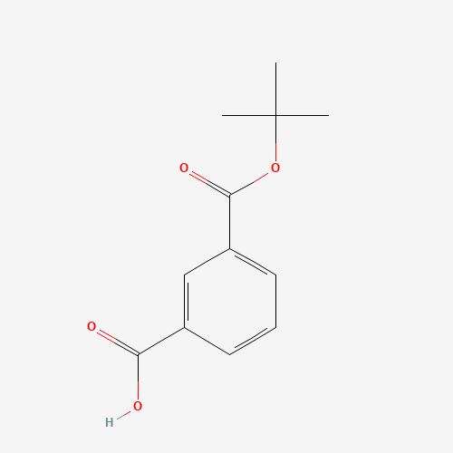 3-(tert-Butoxycarbonyl)benzoic acid (CAS: 33704-19-7) - Chemical Structure and Molecular Formula 