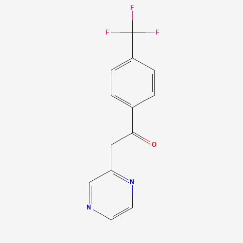 2-Pyrazin-2-yl-1-[4-(trifluoromethyl)phenyl]-ethanone (CAS: 88283-34-5) - Related Chemical Product